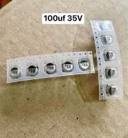 Capacitor คาปาซิเตอร์ 100 35v (จำนวน 10ชิ้น)