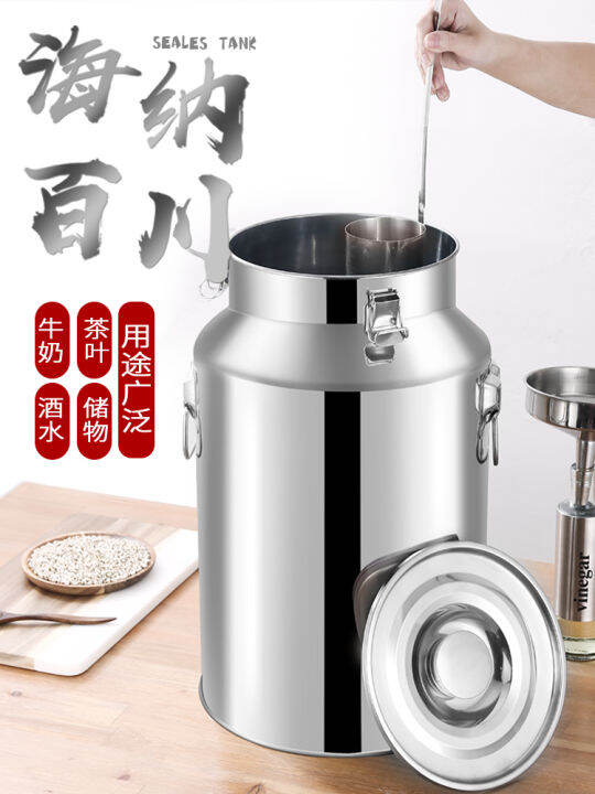 304 Stainless Steel Barrel Sealed Barrel Edible Oil Barrel Leglen