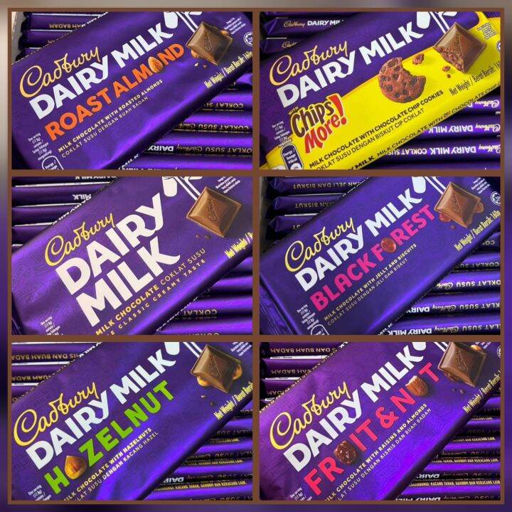 SALE‼️Cadbury Dairy Milk Chocolate 160g 5 flavors to choose from ...