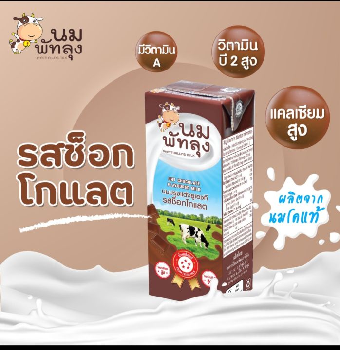 นมพัทลุงรสช็อกโกแลต-แพ็คละ-4-กล่อง