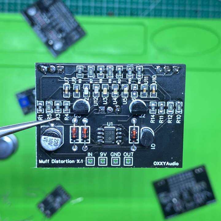 Effect Guitar Distortion Muff Based on Proco Rat Clone PCB efek gitar
