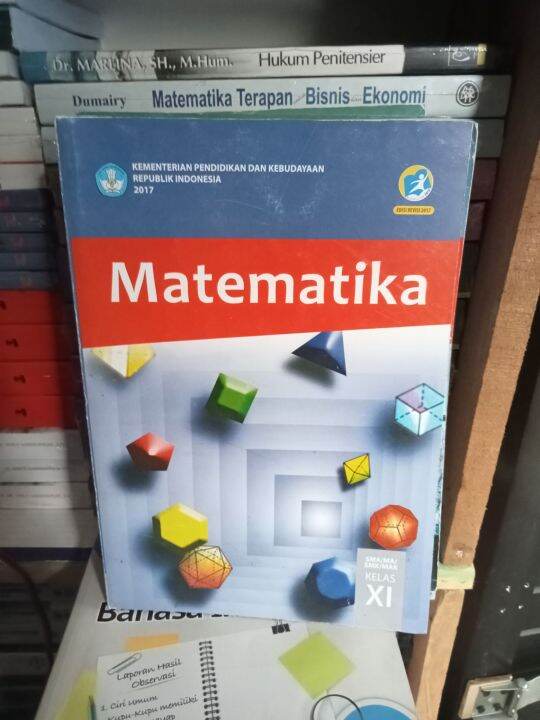 Buku Matematika Kelas 11 SMA Mendikbud | Lazada Indonesia