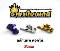 สลักเบรค เจาะดอกไม้ Forza ทุกปี