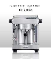 WPM KD-210S2 espresso machine เครื่องชงกาแฟหัวเดียว รับประกันศูนย์ไทย