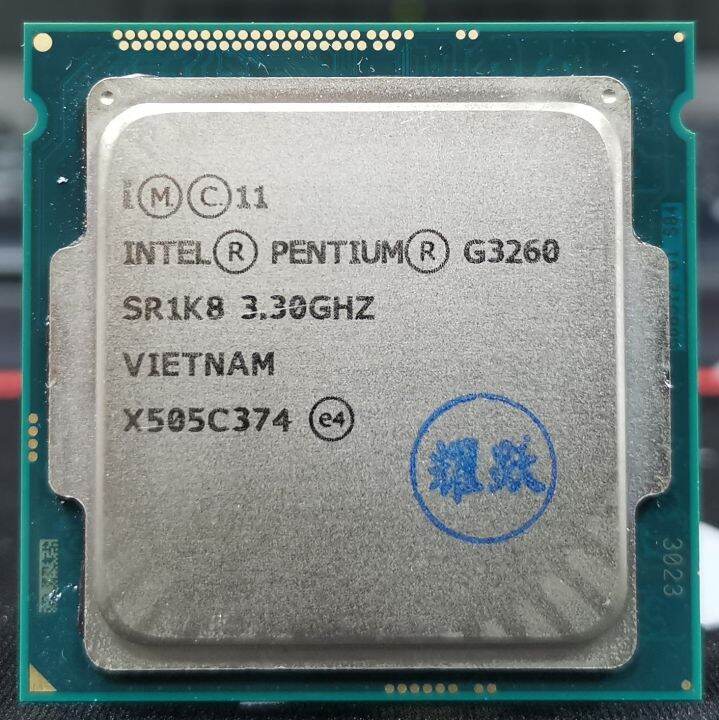 Intel Core DualCore G3260 LGA 1150 Pin Scrap CPU Original Genuine One