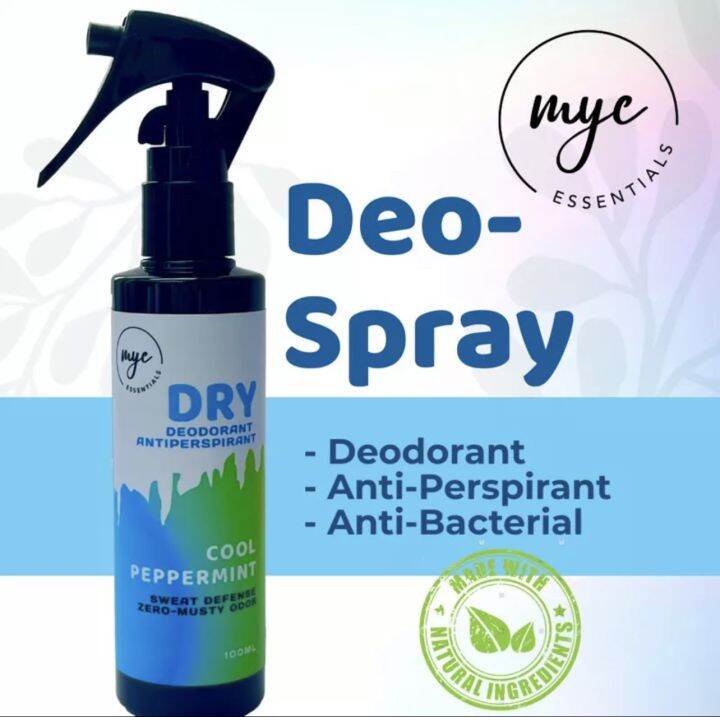 Deo-Spray 100ML | Anti-Perspirant & Deodorant | AntiBacterial | Lazada PH