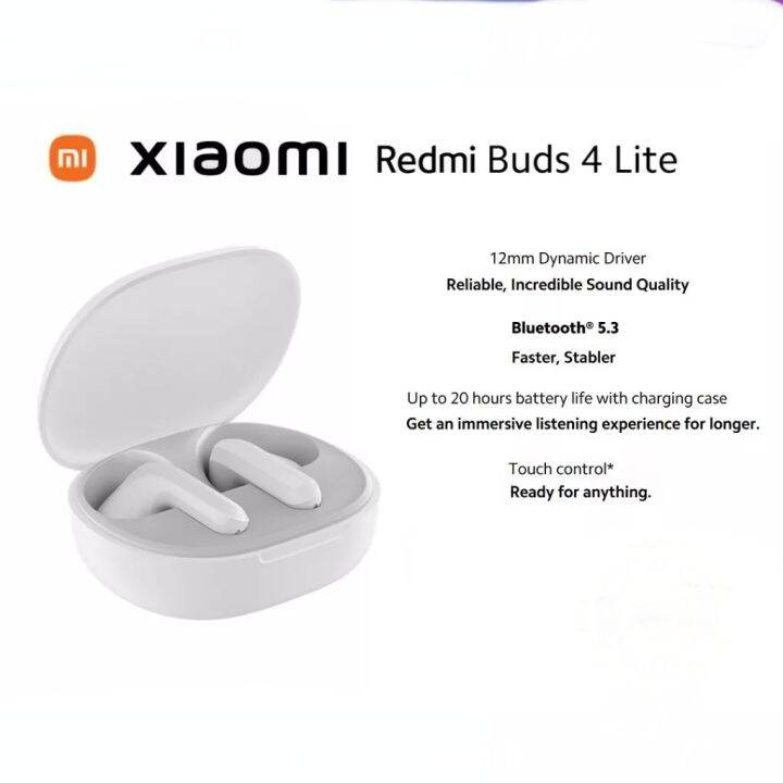 Redmi Buds 4 Lite (Color White) | Lazada