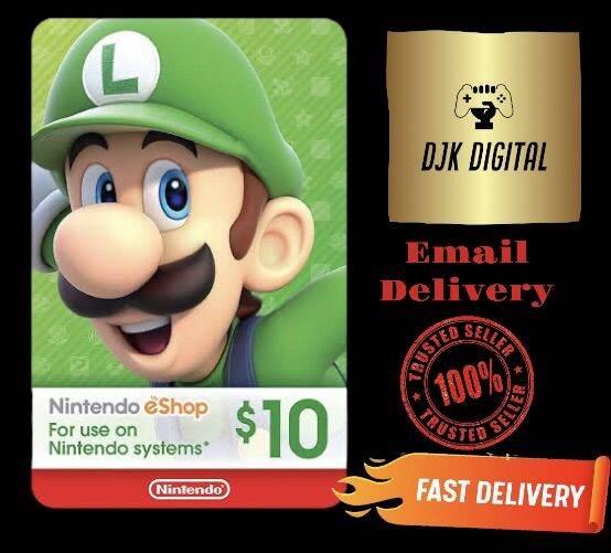 10 Nintendo Code Digital Email Delivery Lazada PH