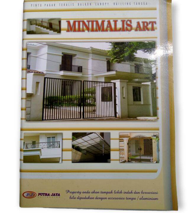 BUKU KATALOG PAGAR MINIMALIS DAN PAGAR TEMPA | Lazada Indonesia