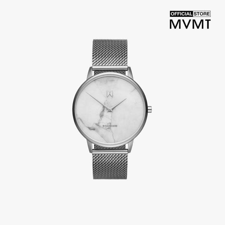 Đồng hồ nữ MVMT mặt tròn dây thép 38mm D-MB01-SMA 0000-07