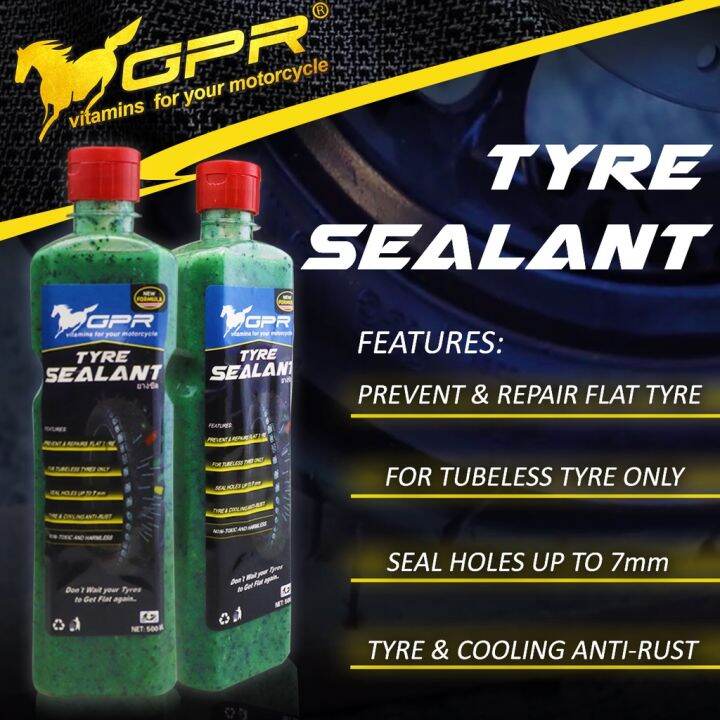 GRP TYRE SEALANT 500ML ANTI FLAT | Lazada PH