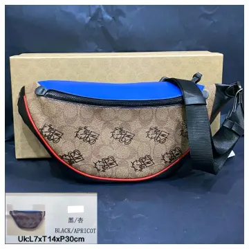 Jual Waistbag LV free Box import Quality waist bag pria & wanita