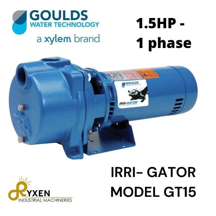 Goulds GT15 Irrigator Pump 1.5HP 1 Phase Lazada PH