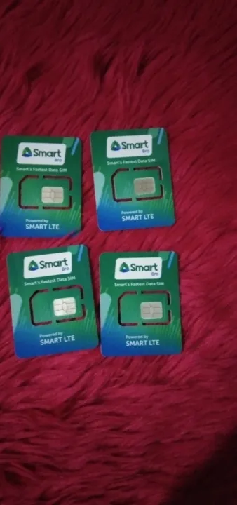 Pldt wifi smart bro data Sim free 10g what you see is what you got sim ...