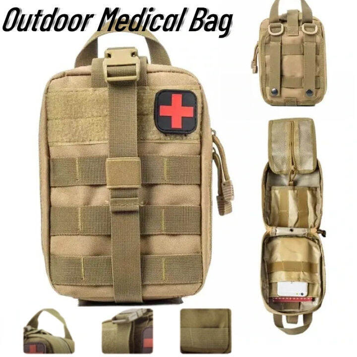 Tactical Medical Kit Family Emergency Medical First Aid Package Outdoor Trauma Medical Supplies