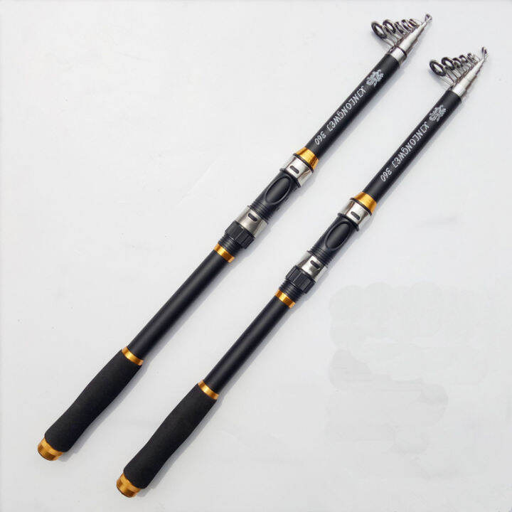 【COD】7M Telescopic Fishing Rod Super Hard Portable Fishing Rod Ultra