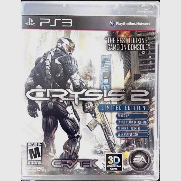 Crysis 2 for PlayStation 3 PS3