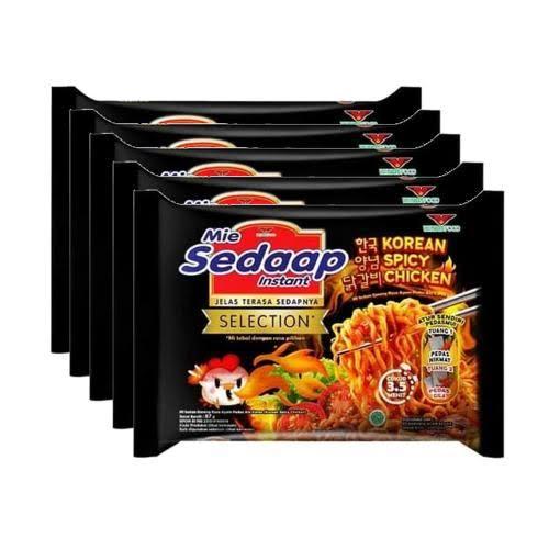 Mie Sedaap Korean Spicy Chicken Isi 5 Pcs Lazada Indonesia