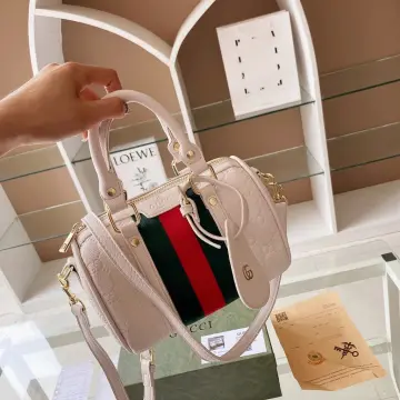 Foto gambar model tas gucci terbaru original selempang speedy kanvas asli  dan harganya murah