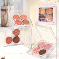 อายแชโดว์ SIVANNA COLORS
CHOOSE HAPPY  EYE SHADOW PALETTE เม็ดสีชัด เฉดสีสวยทุกตลับมี4เฉดสีให้เลือก