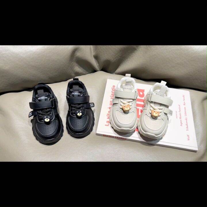 SENMA Platform Shoes For Kids Girls Rubber Shoes Korean Chunky Shoes