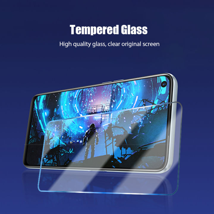 2in1 Full Cover Tempered Glass Screen Protector For Samsung Galaxy A14 ...