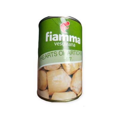 Fiamma Hearts Of Artichoke 400g.แกนกลางดอกอาร์ติโชคในน้ำปรุงรส 400 กรัม