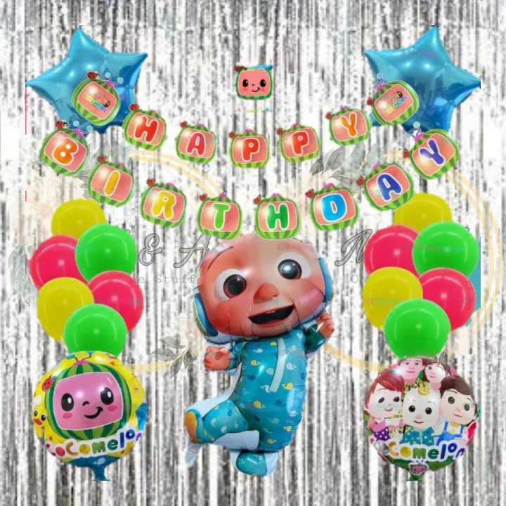 Happy Birthday Package Set #6 - Cocomelon Theme | Lazada PH