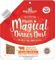 อาหารเสริมรสชาติสุนัข Stella &amp; Chewy’s Marie’s Magical Dinner Dust สูตร Grass-Fed Beef ขนาด 198 g