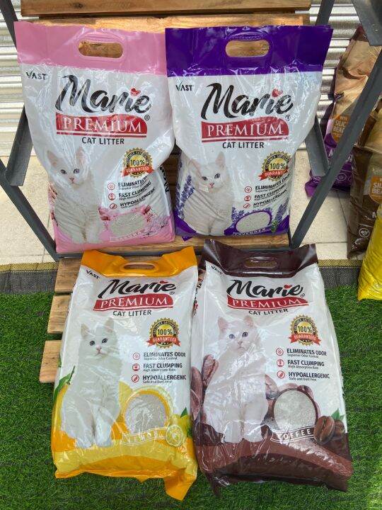 Marie Premium Cat Litter Sand 10L Lazada PH