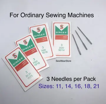 Singer Sewing Needle Set No: 9-11-14-16