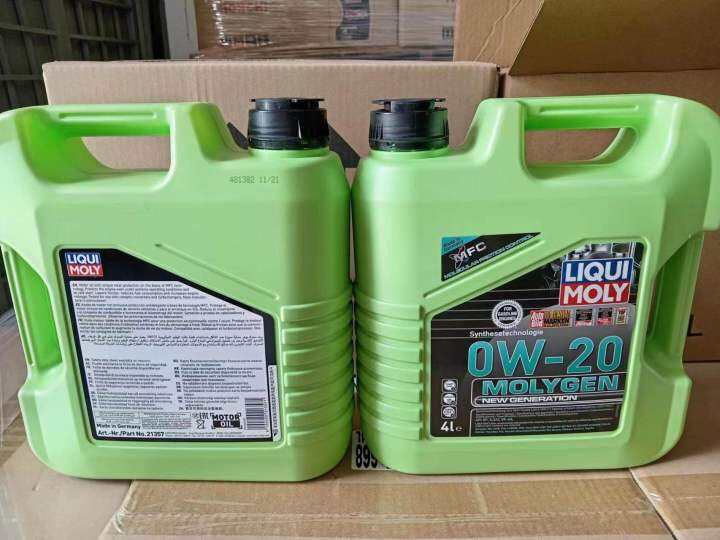 LIQUI MOLY MOLYGEN NEW GENERATION 0W20 ENGINE OIL - 4L | Lazada