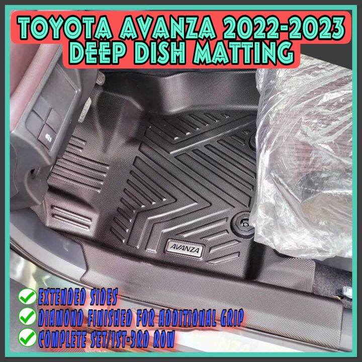 Toyota Avanza 2022-2023 Deep Dish Matting 