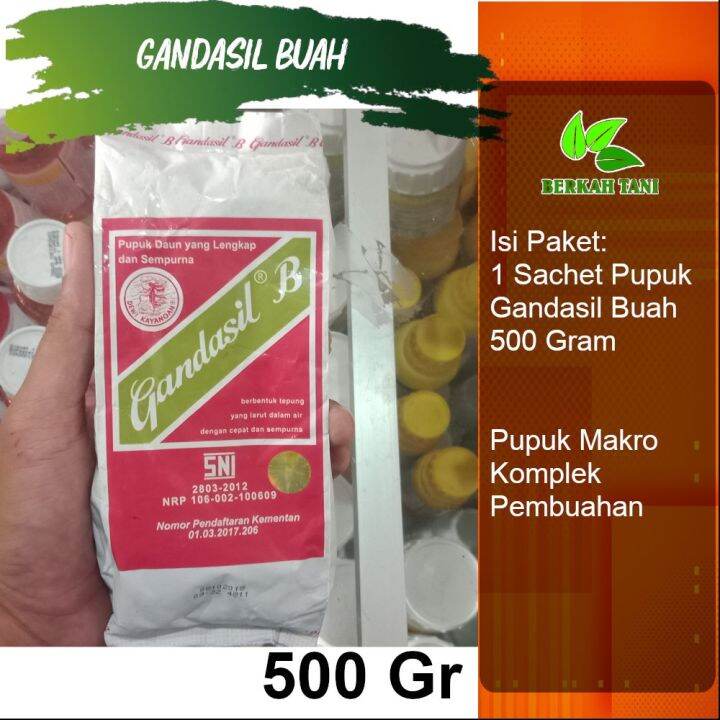 PUPUK GANDASIL B (500gram) | Lazada Indonesia