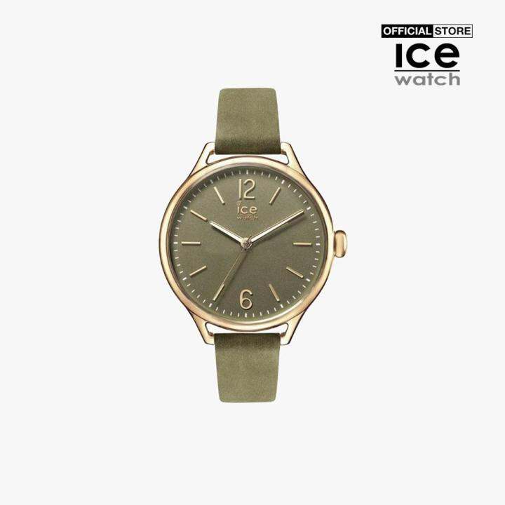 Đồng hồ nữ ICE mặt tròn dây da 38mm 013056-0000-18