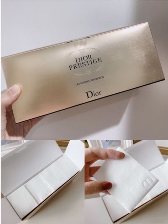 dior-prestige-exceptional-cotton-pads-สำลีเช็ดหน้า