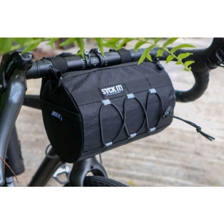 Sack it! Lumpia HandlebarSaddleSling Bag Hard Shell Body 5 x 8 inches