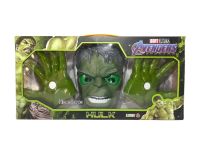 HULK SUPER HERO AVENGER SET เซ็ตหน้ากากพร้อมถุงมือ เดอะฮัค มีไฟ สีสันสดใสสวยงาม