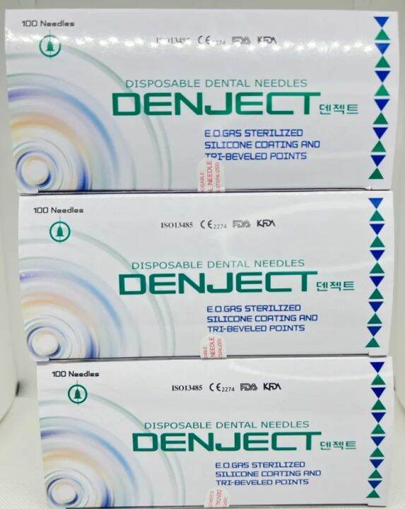 Dental needle denject G27 long Lazada PH