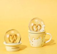 Starbucks Pretzel Heart Mug 3 oz. แก้วเซรามิคสตาร์บัค ลายเพรทเซลหัวใจ ขนาด 3 ออนซ์