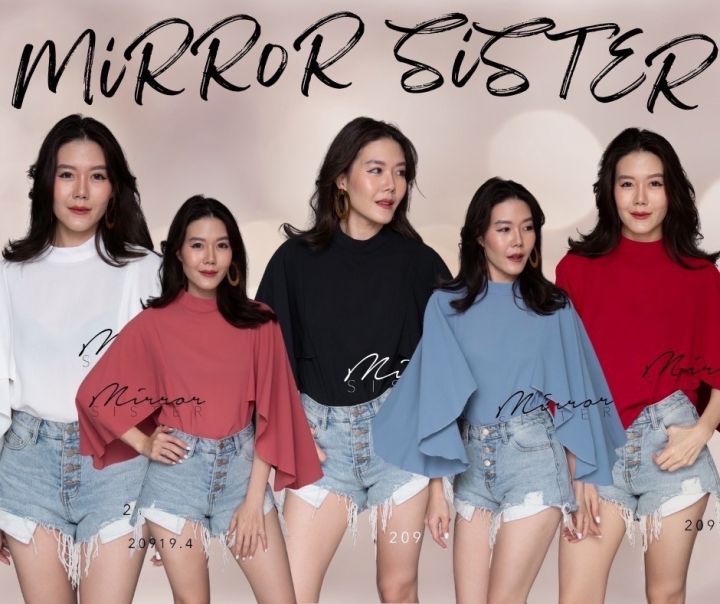 mirrorsister-20919-4-เสื้อตัวเก๋-เสื้อสีสดใส-เสื้อทำงาน-เสื้อออกงาน-เสื้อเรียบง่าย