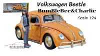 โมเดลรถเหล็ก#โมเดลรถสะสม#โมเดลรถ BUMBLEBEE&amp;CHARLIE# Volkswagen Beetle#(scale 1:24) ฿ 1150.. ของแท้ สินค้าทีในกทม.พร้อมส่ง