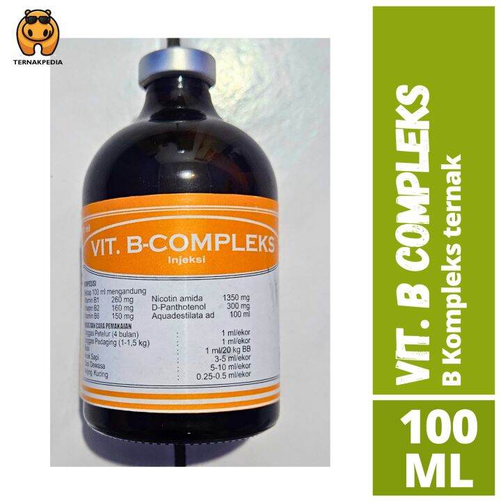 B Komplek 100ml Injeksi - Vitamin B Komplek Injeksi - B Plex Injeksi ...