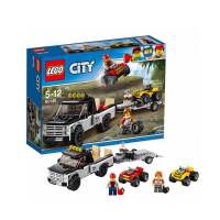 LEGO City Group 60148 ATV Racing Team City Fun Car Building Block Toy Boy