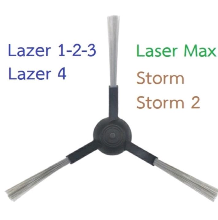 แปรงปัดข้าง-side-brush-อะไหล่-หุ่นยนต์ดูดฝุ่น-autobot-lazer-1-2-3-lazer-4-storm-storm-2-mister