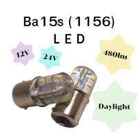 หลอดไฟLED Ba15s (1156) 12,24V ใช้กับtower light หรือไฟสัญญานรถได้