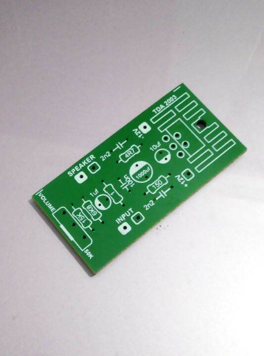 PCB Power TDA2003 plus Volume - PCB Mini Power TDA 2003 plus Potensio