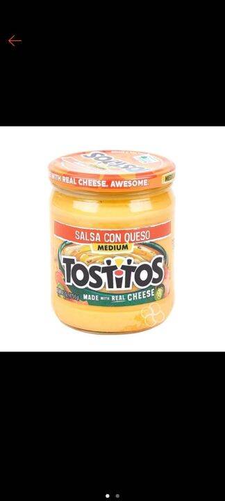 Tostitos Medium Salsa Con Queso 425.2g | Lazada PH