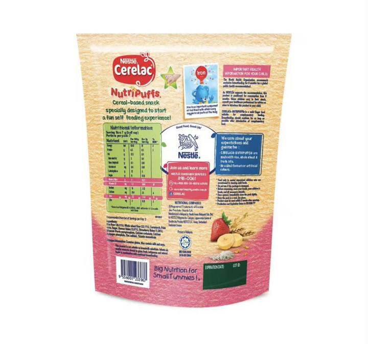 CERELAC nutrition facts for kids Lazada PH