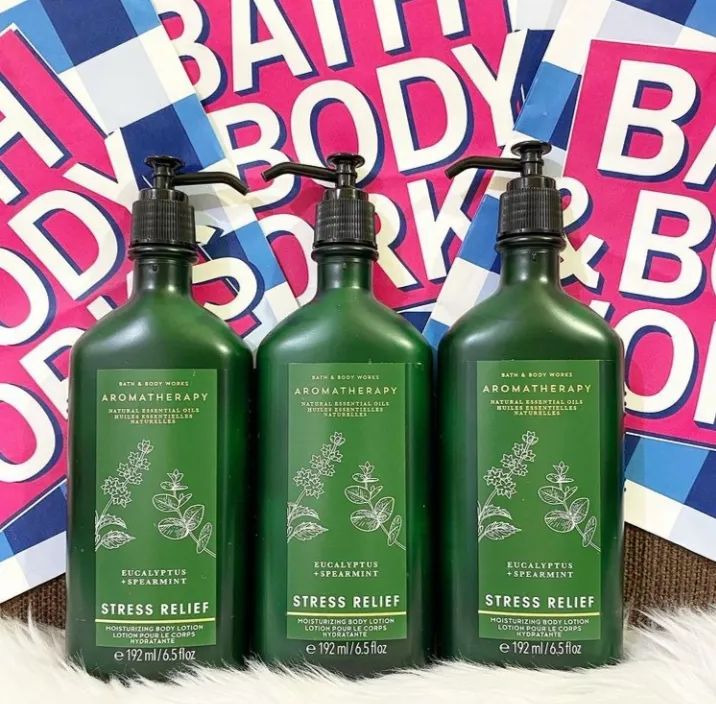 STRESS RELIEF Aromatherapy Eucalyptus+Spearmint by Bath & Body Works